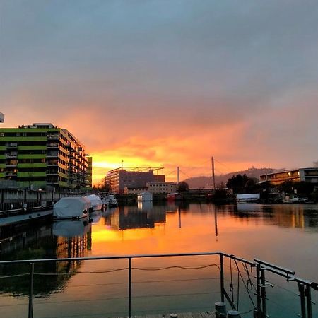 Hotel Waterside Living - Hausboot Linz Zewnętrze zdjęcie