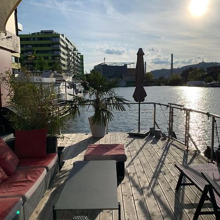 Hotel Waterside Living - Hausboot Linz Zewnętrze zdjęcie
